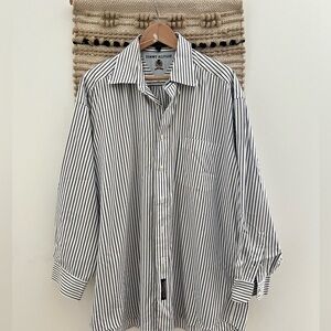 Tommy Hilfiger Long Sleeve Striped Casual Button Down Shirt